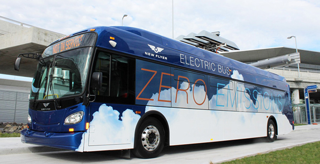 California, OCTA places a batteryelectric bus order with New Flyer