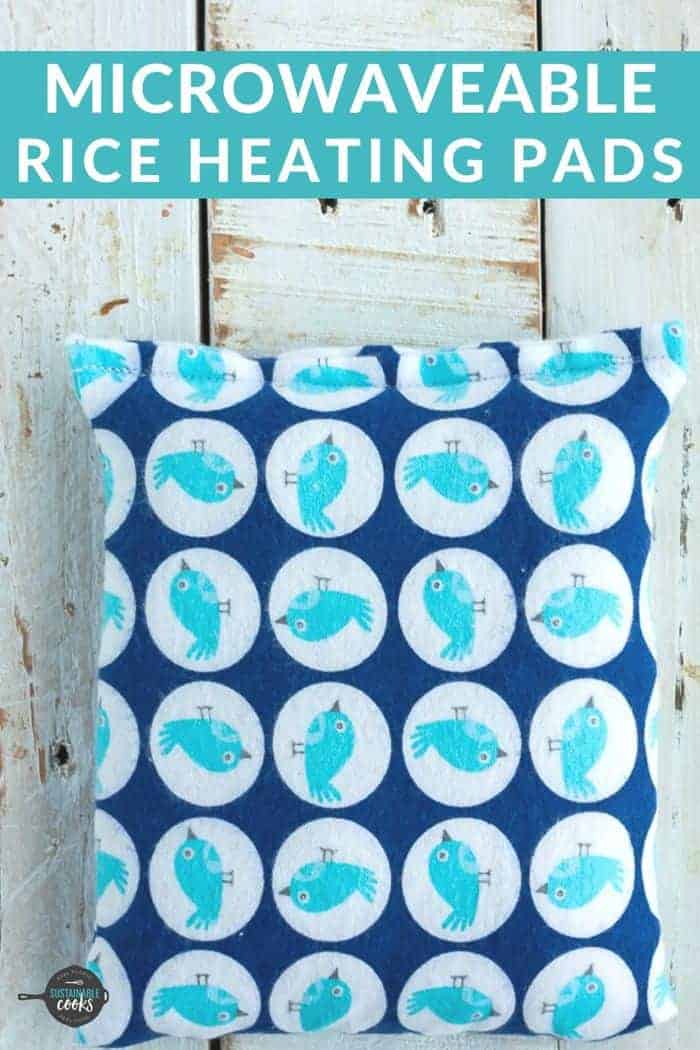 How to Make Rice Heating Pads {Aromatherapy Rice Bags}