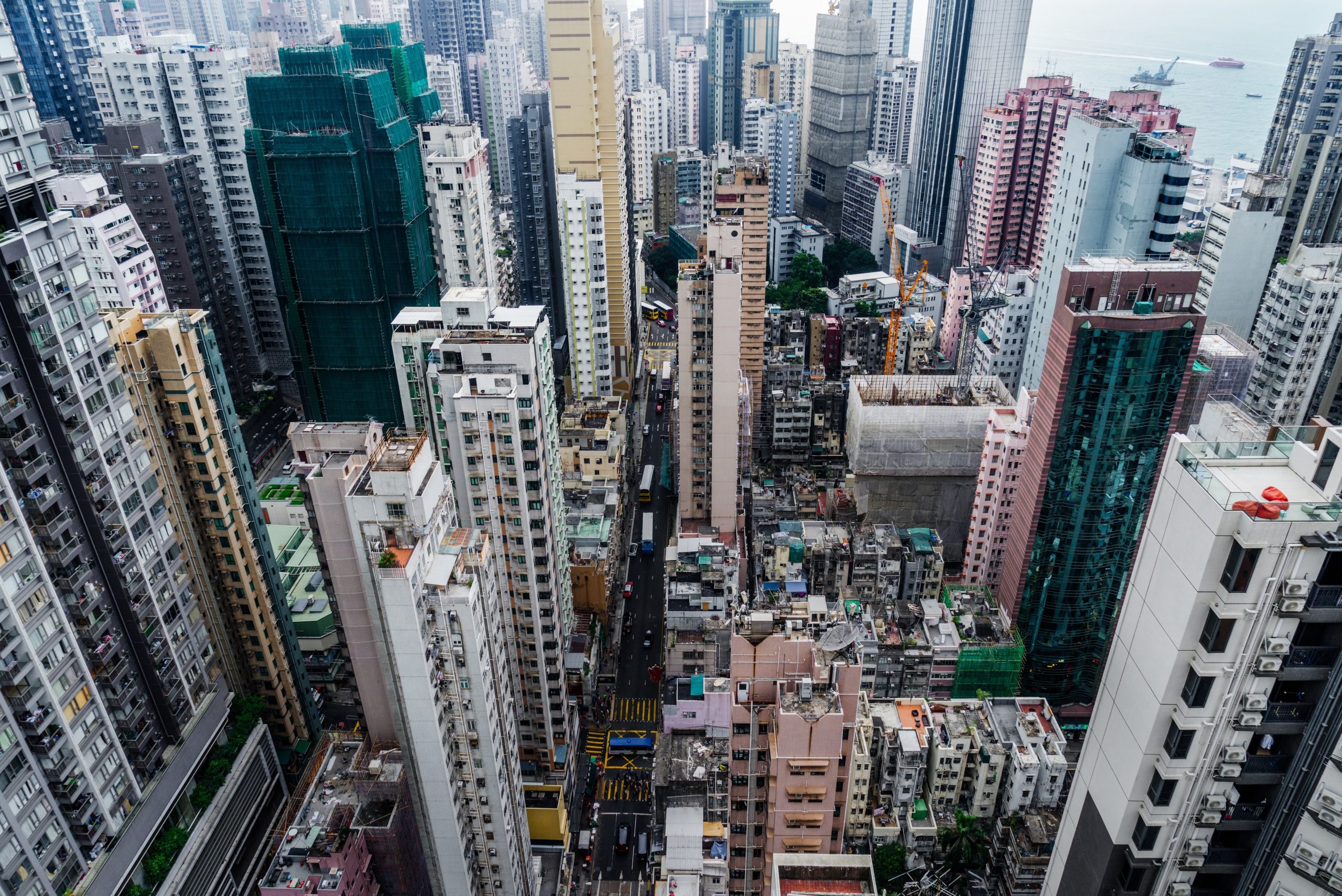 Hong Kong apartment block Hong Kong apartment block