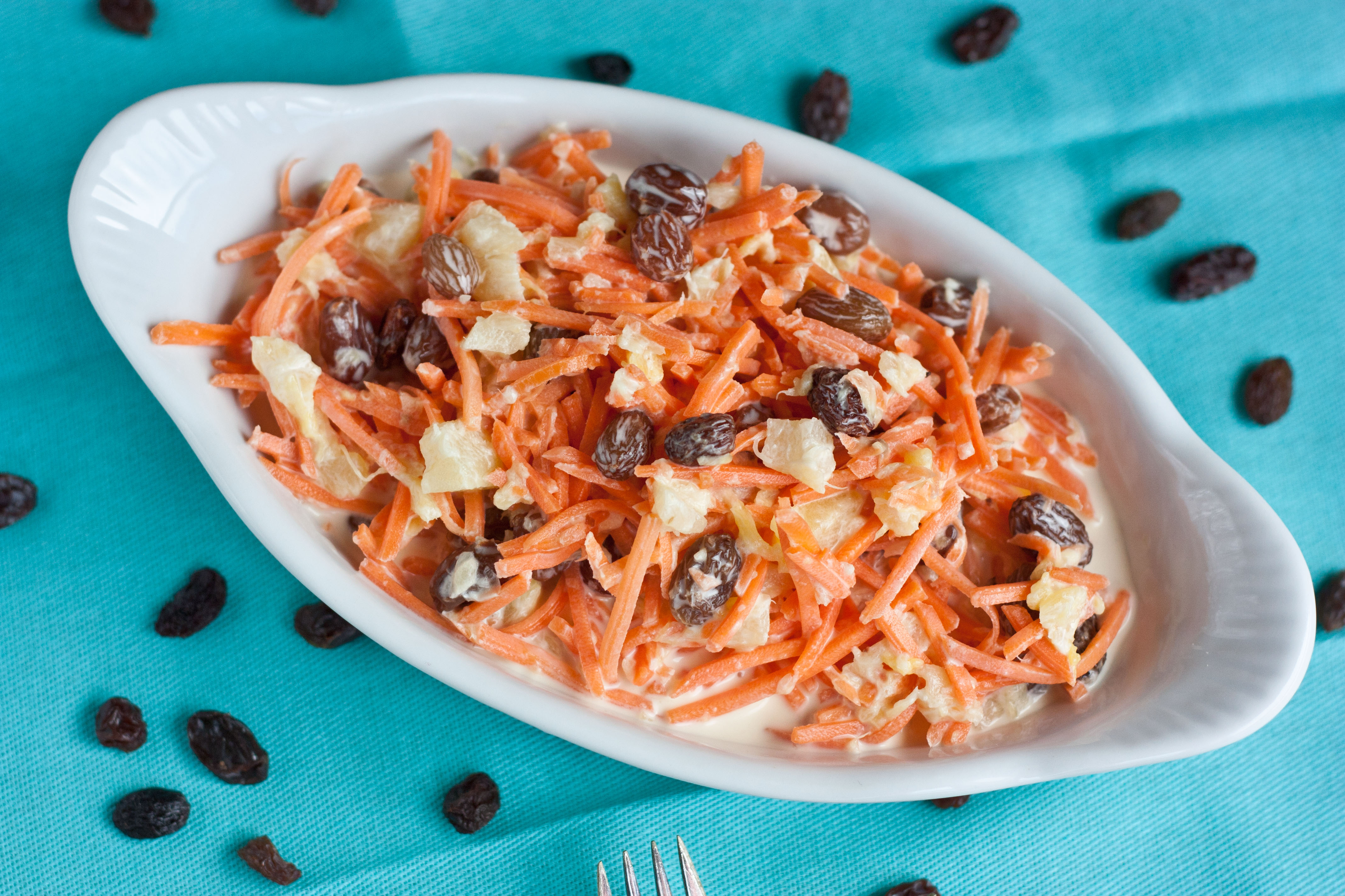 Carrot Raisin Salad Sustaining the Powers