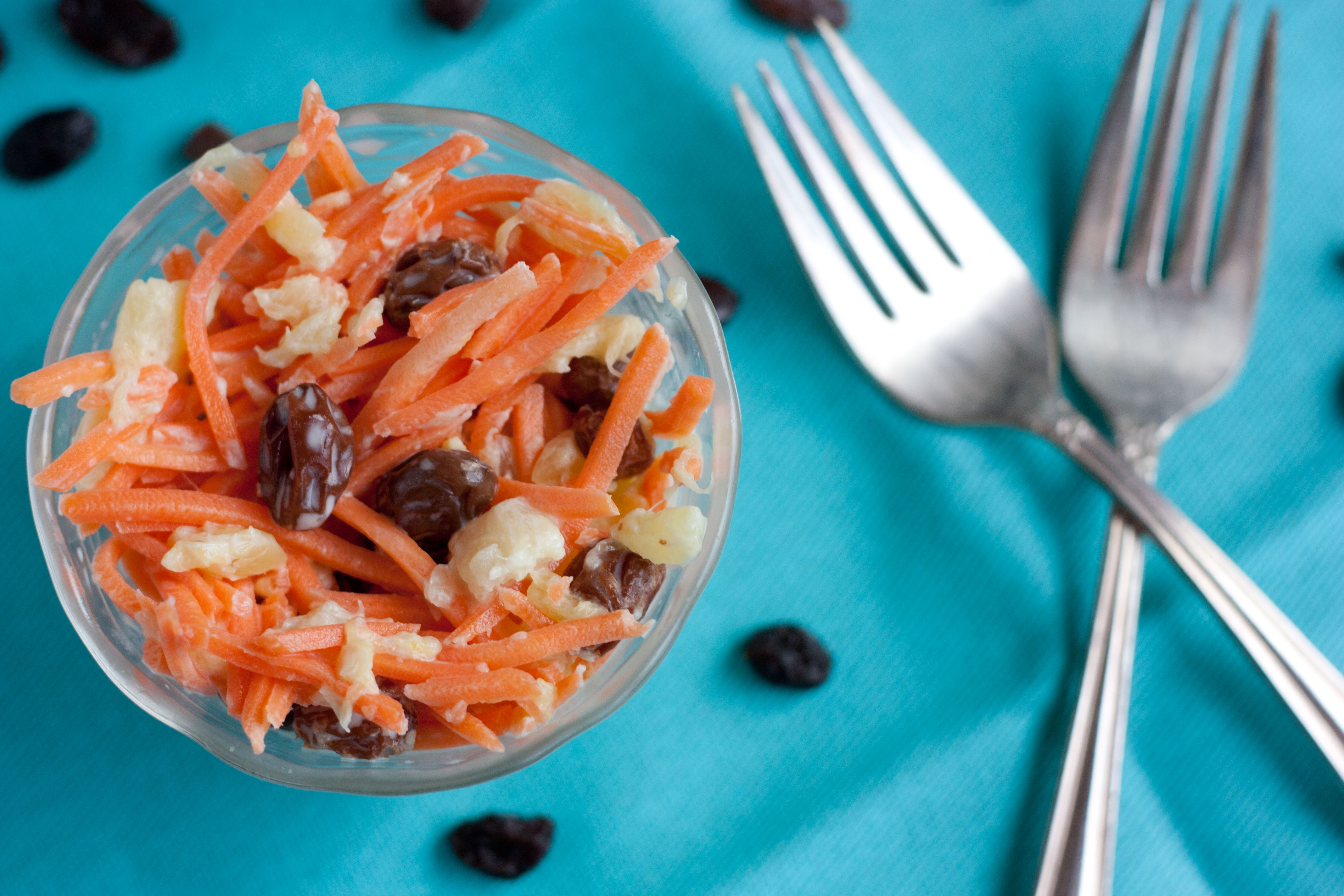 Carrot Raisin Salad Sustaining the Powers