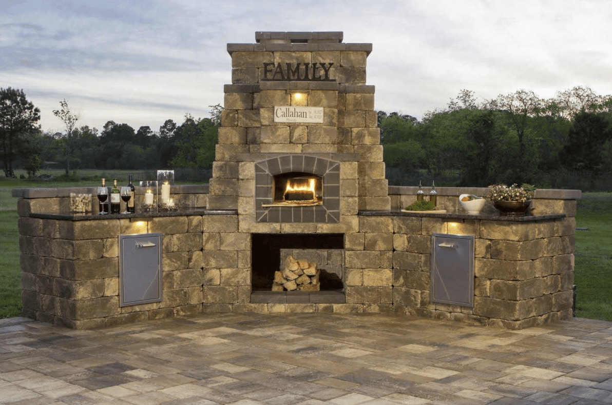 Stonegate Wall by Keystone Sutherland Landscape Supplies Chico CA