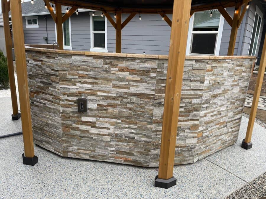 Gold Quartz Ledgestone Panels Sutherland Landscape Supplies Chico CA