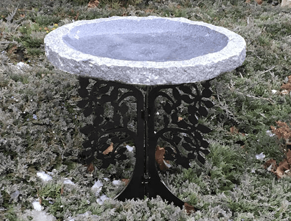 Tree Silhouette Birdbath Sutherland Landscape Supplies Chico CA