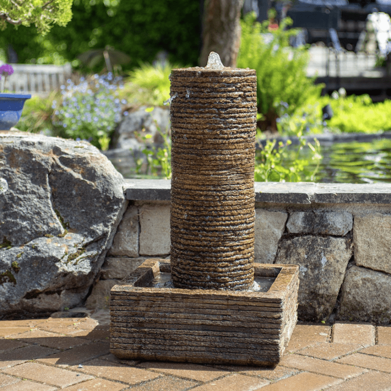 Drystack Fountain Round Sutherland Landscape Supplies Chico CA