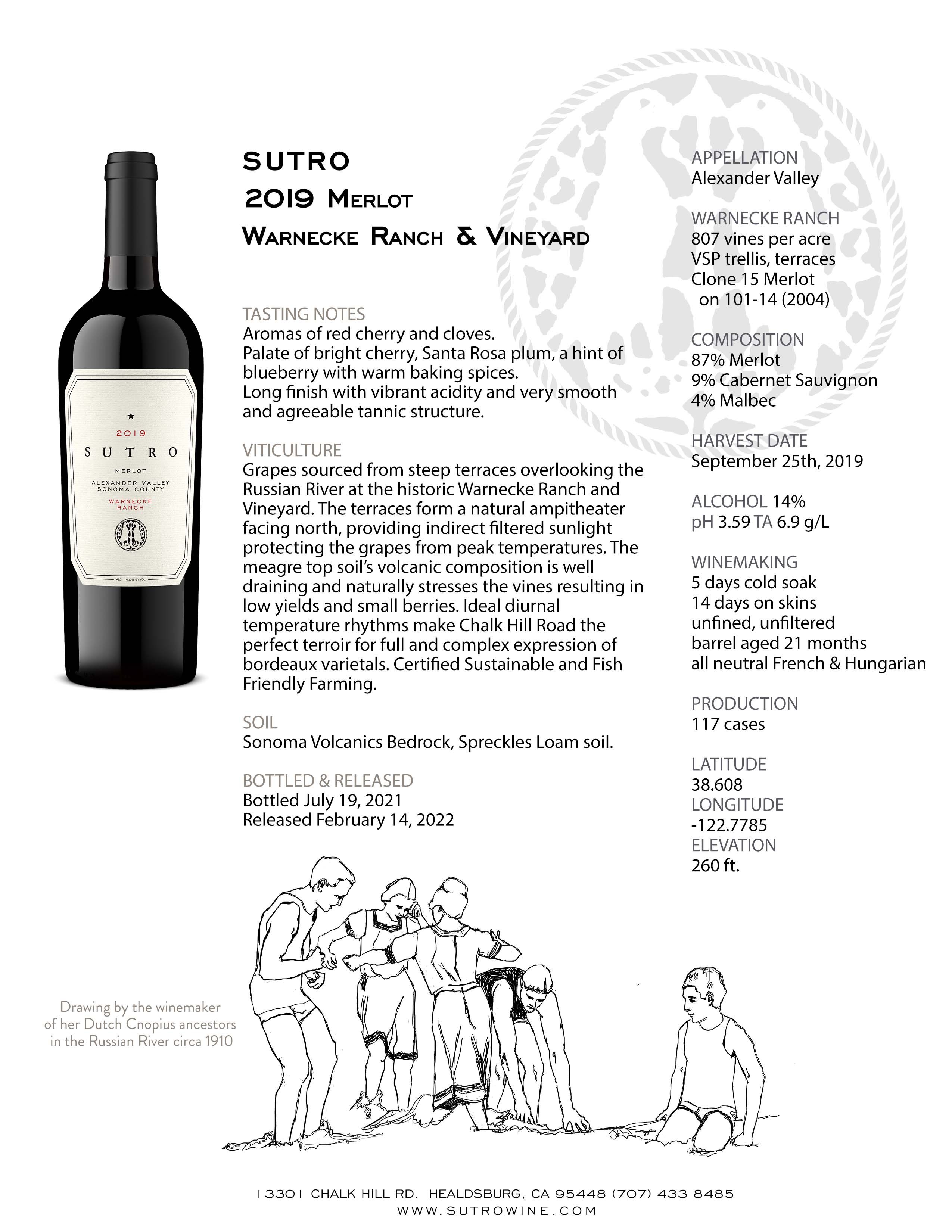 Trade Information and Press Guide SUTRO Wine Co.