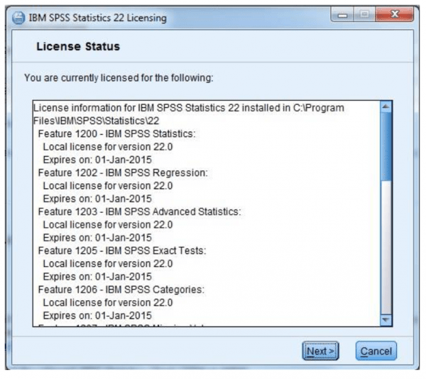 Spss statistics license authorization wizard mac advisorspassl
