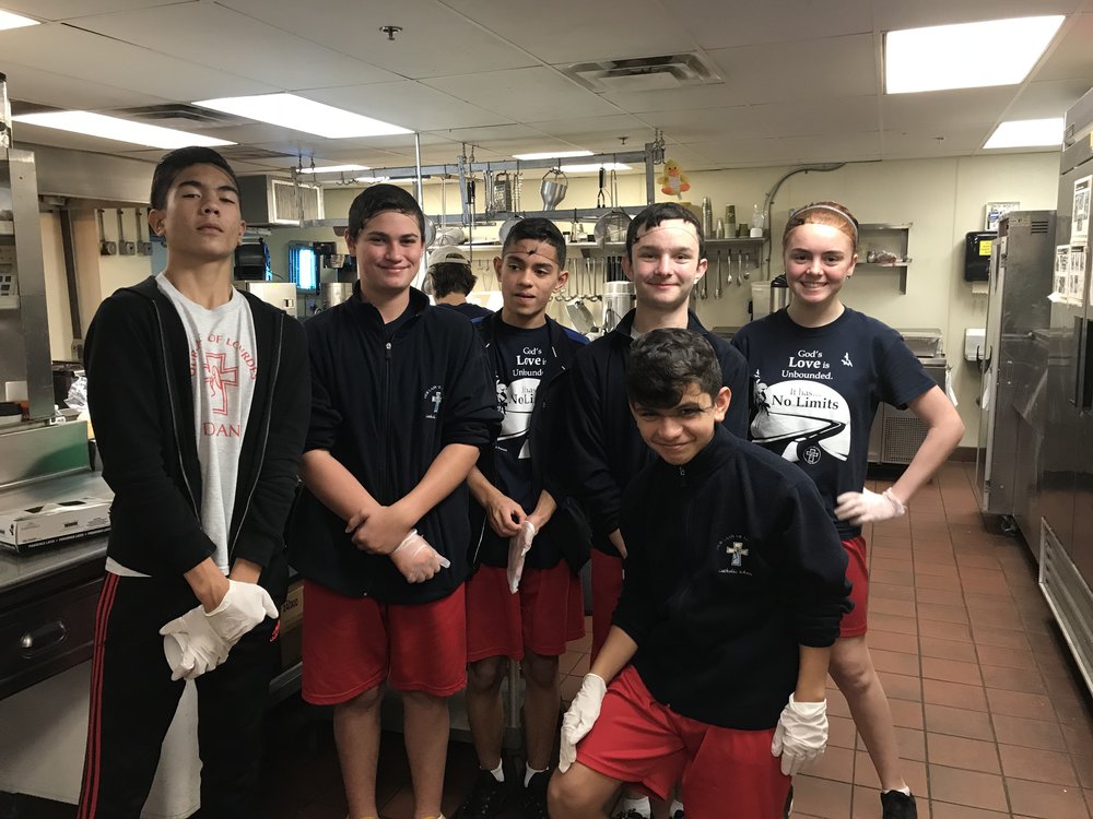 Catholic School week visits! Thank you OLLSchool ! St. Vincent de