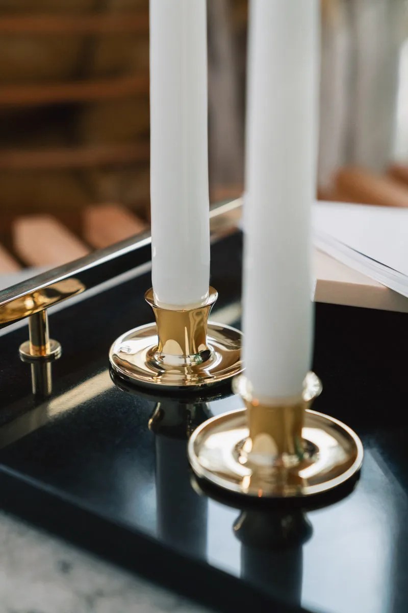 Ljusstake Hilke Köp Basso låg ljusstake från Hilke Collection Svenssons.se