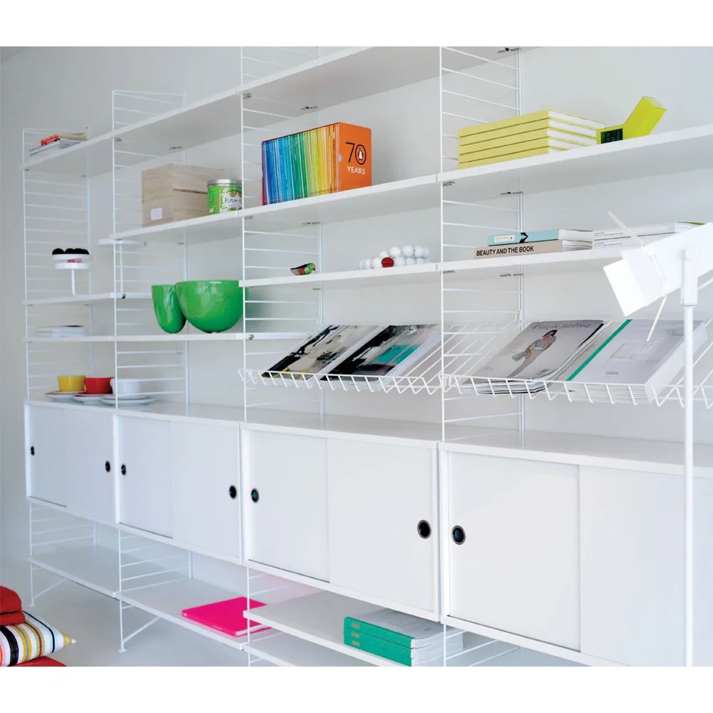 Stringhylla Tidskriftshylla Köp Stringhylla tidskriftshylla tråd från String Furniture Svenssons.se