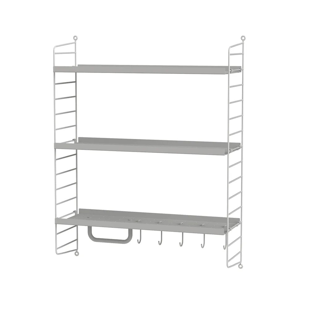 Stringhylla Svenssons Köp Stringhylla badrum kombination G grå från String Svenssons.se