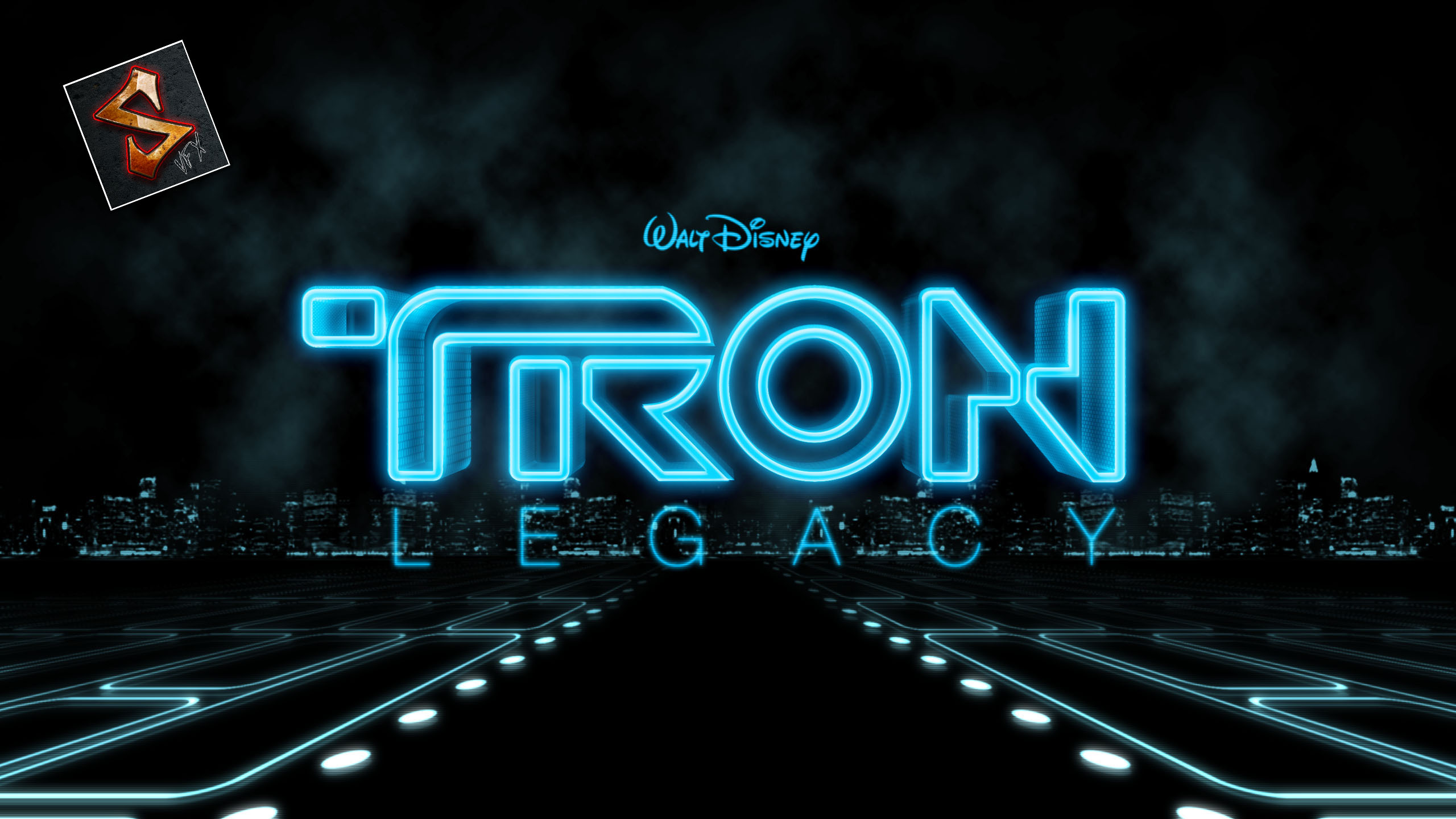 Tron Text Effect Using svfx animation studio pune