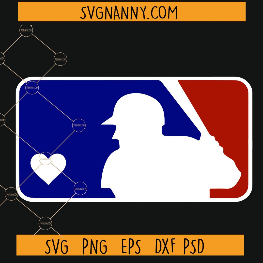Tổng hợp hơn 91 về MLB logo with heart svg hay nhất cdgdbentre.edu.vn