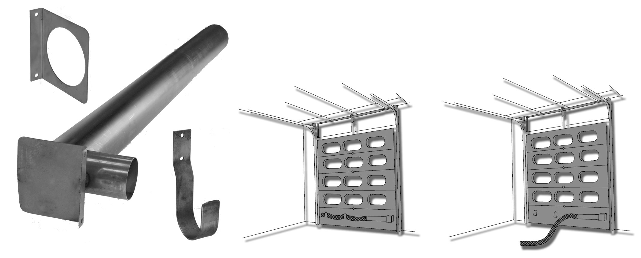 Quick Port Garage Door Exhaust Port System SVI International, Inc.