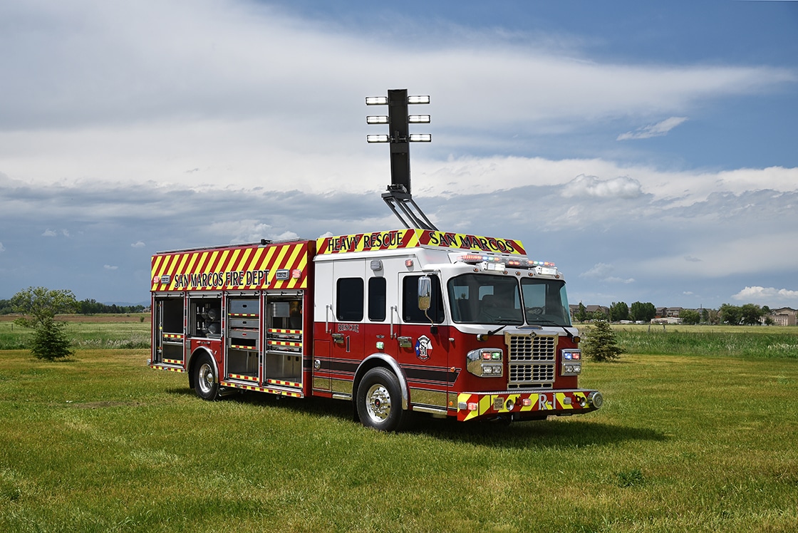 San Marcos, TX Heavy Rescue SVI Trucks