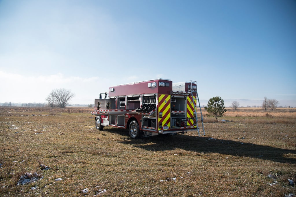 Scottsbluff, NE Fire Department Medium Rescue Truck 1012 SVI Trucks