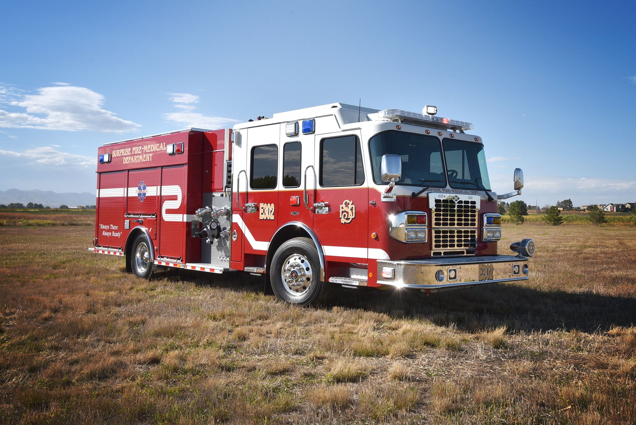 Surprise, AZ Fire Department Rescue Pumper 898 SVI Trucks