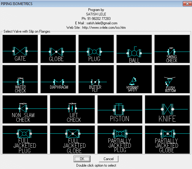 Auto sketch 9 isometric piping symbol library masaomg