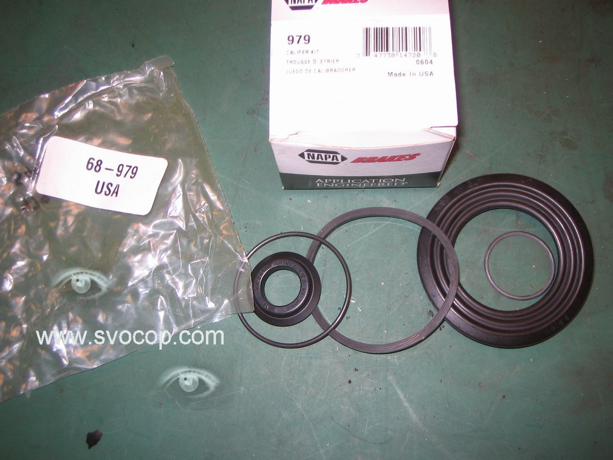 SVO Rear Caliper Overhaul