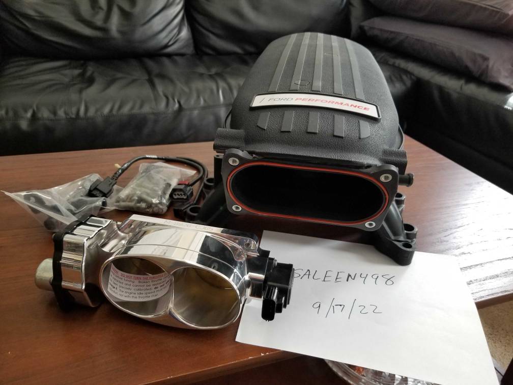 Cobra jet intake manifold and throttle body BNIB