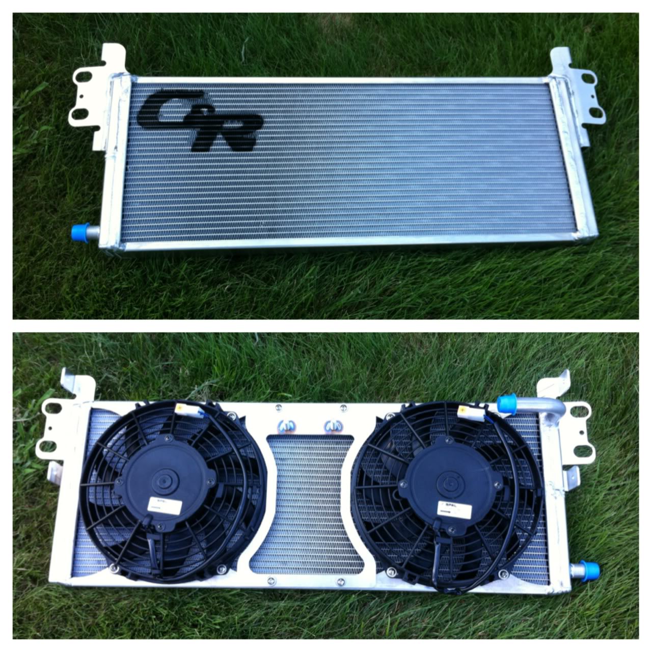 Installed Revan Racing heat exchanger!!