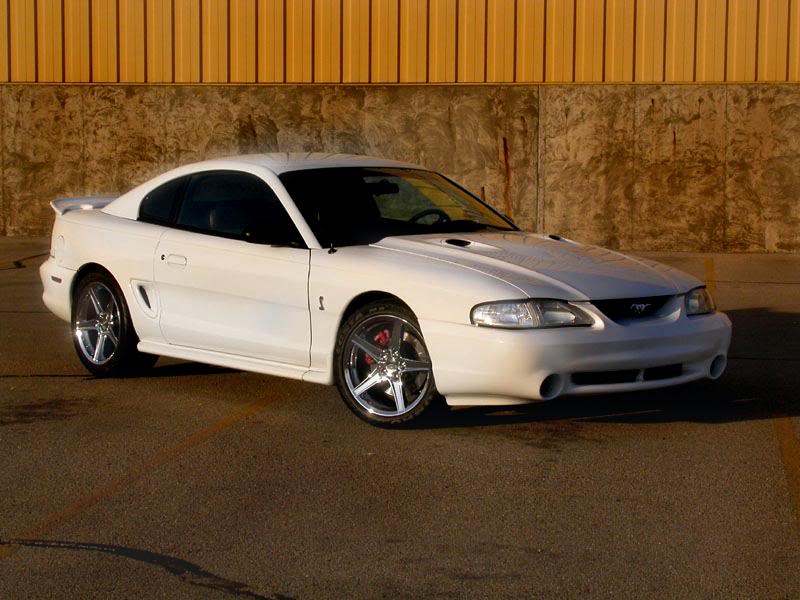 SN95's with Saleen rims & wing!