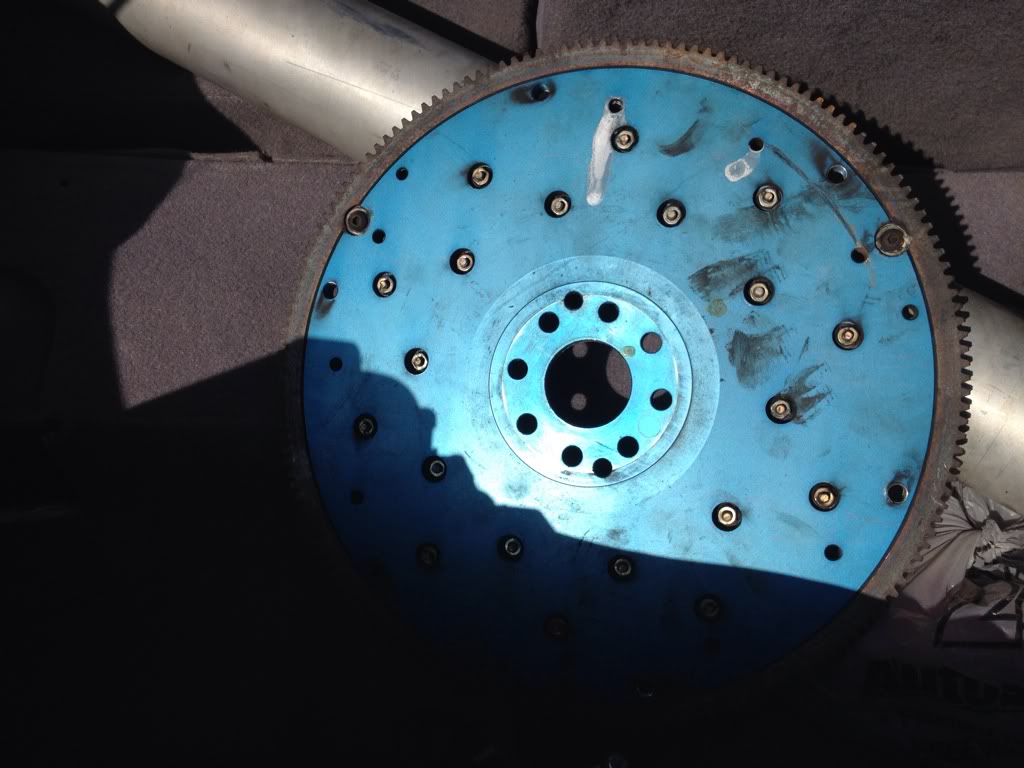 Transmission bolt sizes and flywheel identification