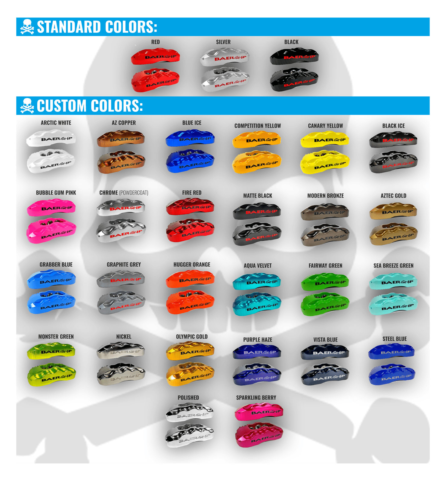 These are the BRAKES Baer's SS4 2.0 Drag Setup