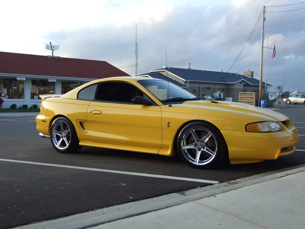 Chrome Yellow 98 Cobra Coupe