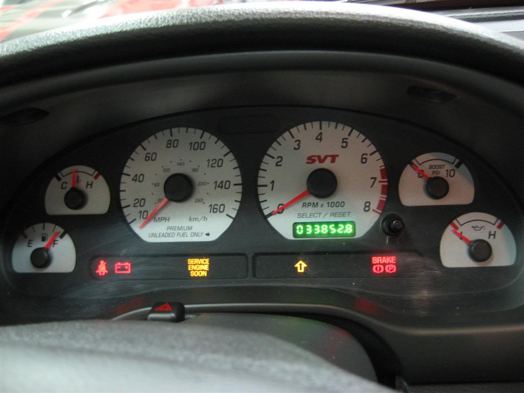 03 cobra gauges in sn95