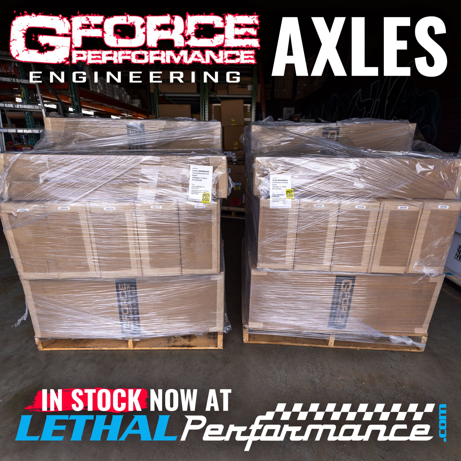 GForce S550 Axles & 31 spline 9904 Cobra Axles back IN STOCK