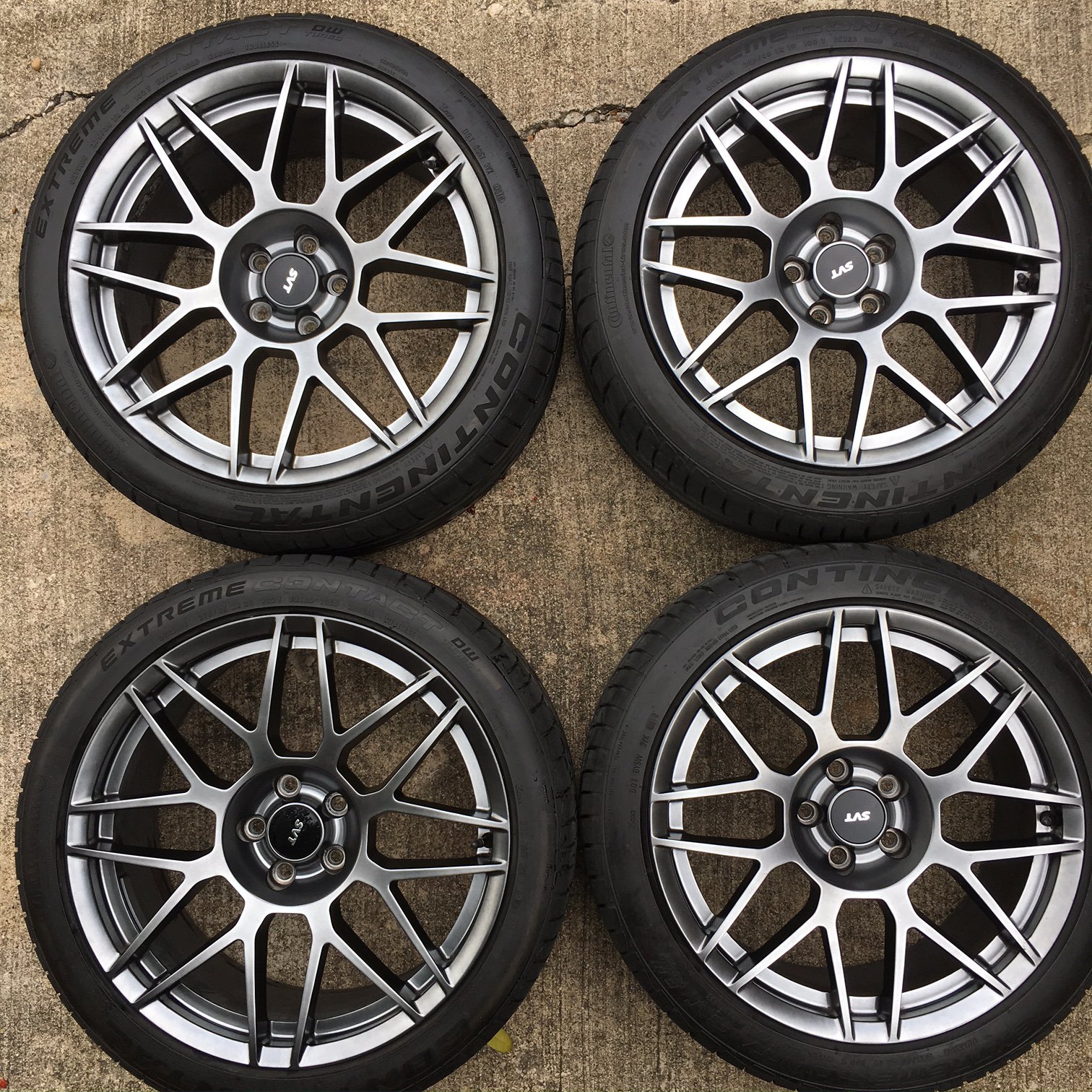 Mustang Shelby GT500 SVTPP 19 20 inch OEM wheels with new