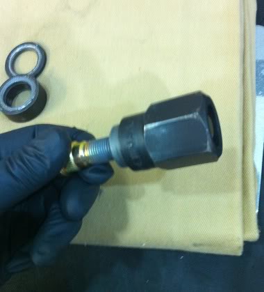 ARP rear wheel studs install | SVTPerformance.com