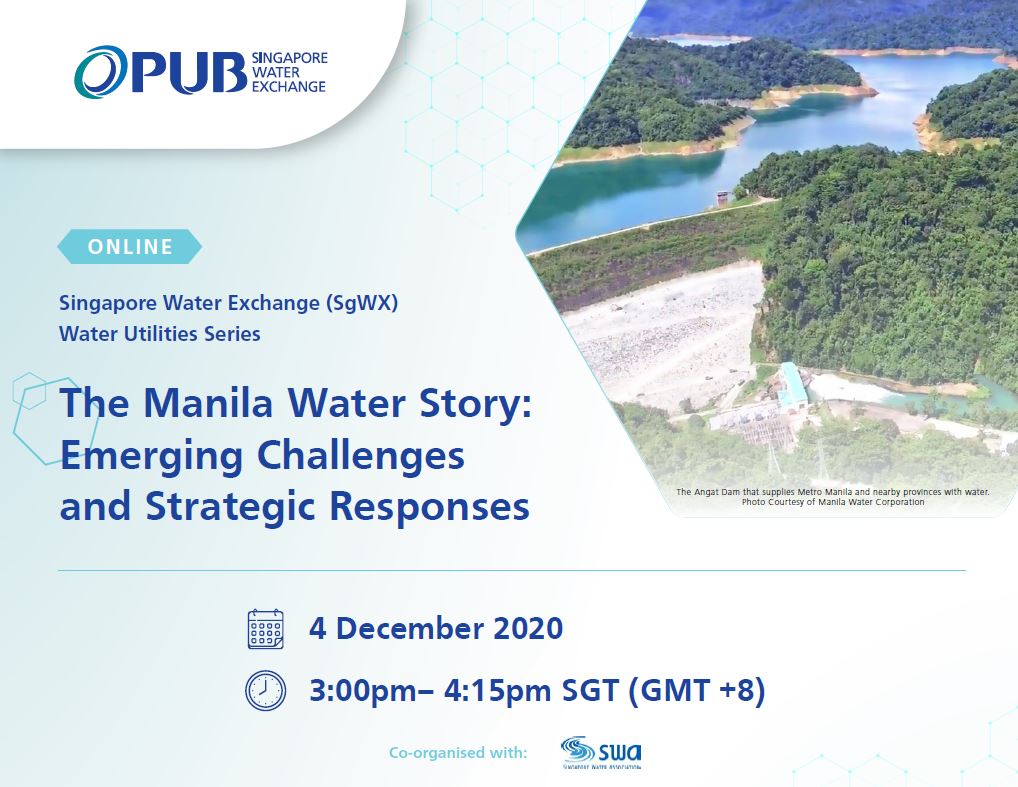 Singapore Water Exchange (SgWX) Water Utilities Series The Manila