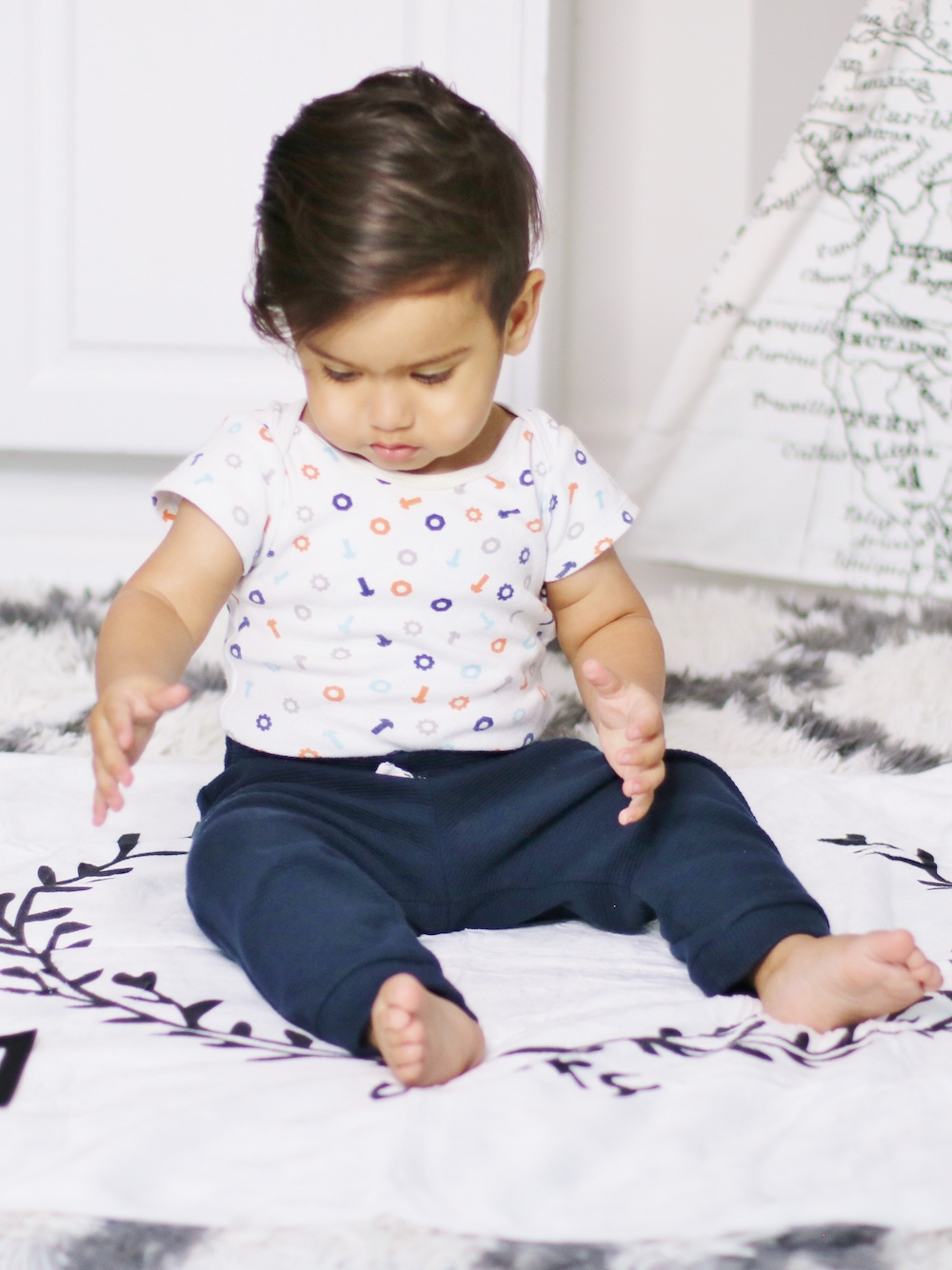 Milestone Blanket Royal Vine Swaddle Of Joy