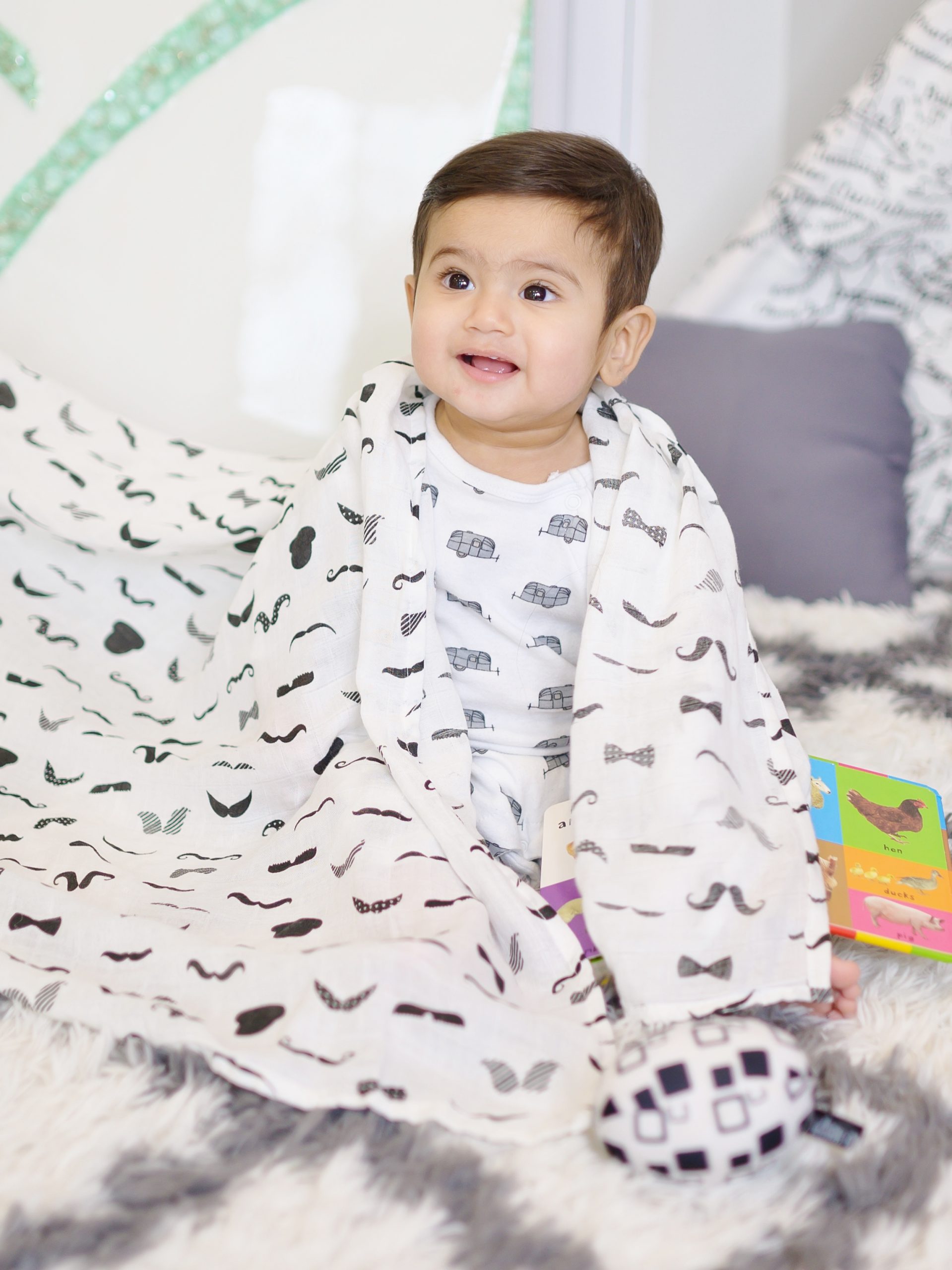 Receiving Blanket Swaddle Tiny Human Swaddle Of Joy