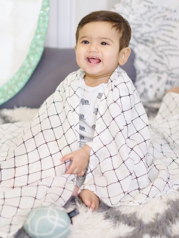 Receiving Blanket Swaddle X For Kisses Swaddle Of Joy