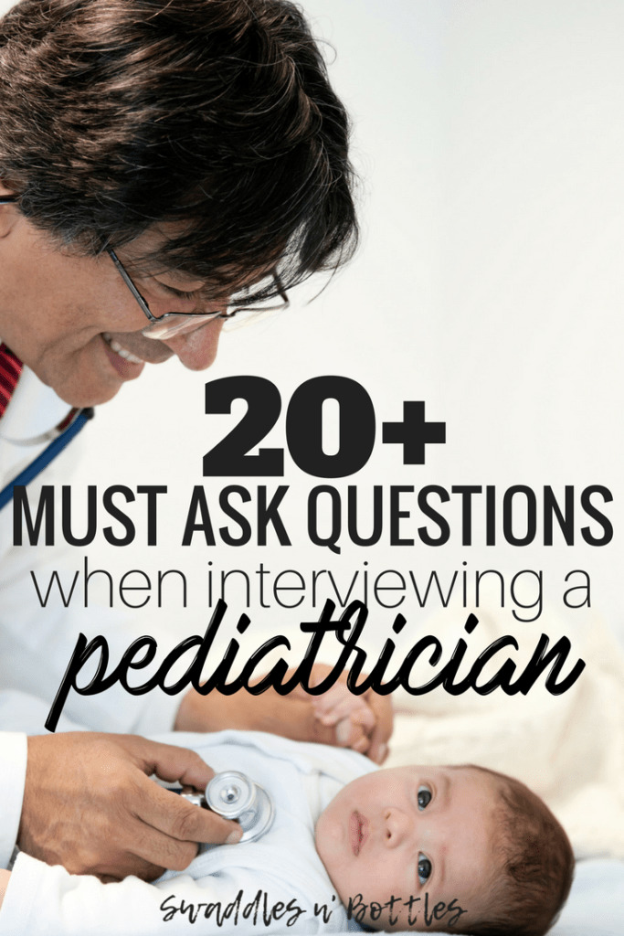 Interviewing A Pediatrician 20 Questions To Ask + Things To Look For