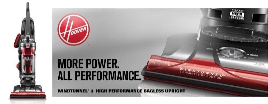 Hoover WindTunnel 3 High Performance Vacuum Cleaner $96.99 (Was $190