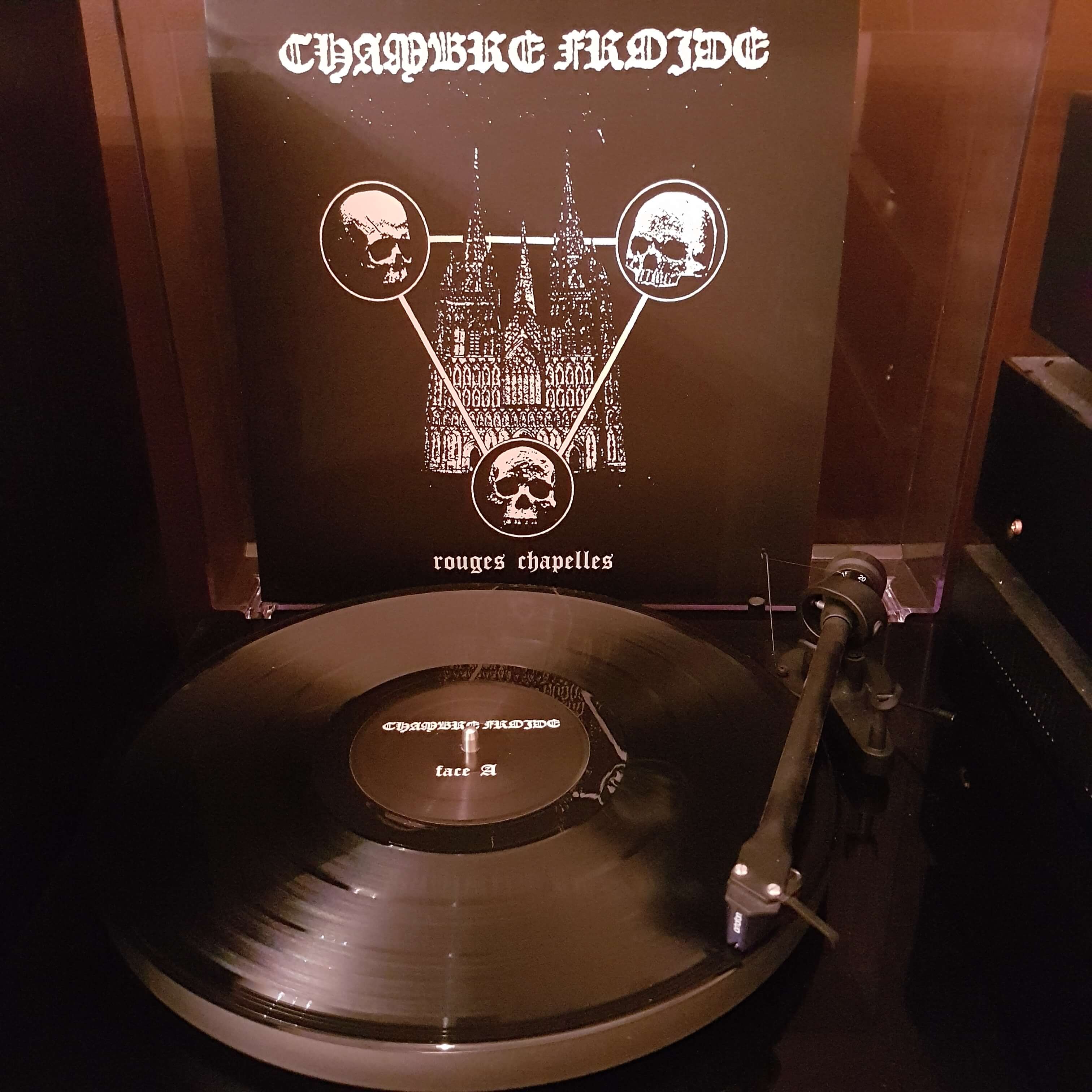 CHAMBRE FROIDE ROUGES CHAPELLES LP (Fallen Empire Records