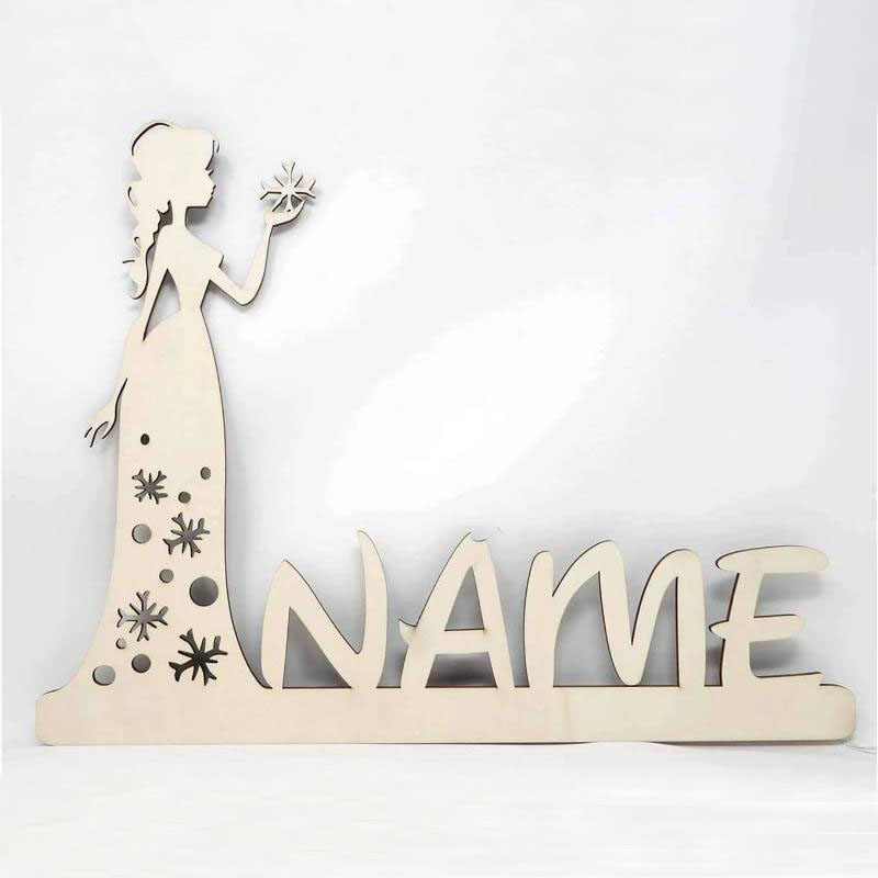 Personalized Night Light Ice Princess Night Light