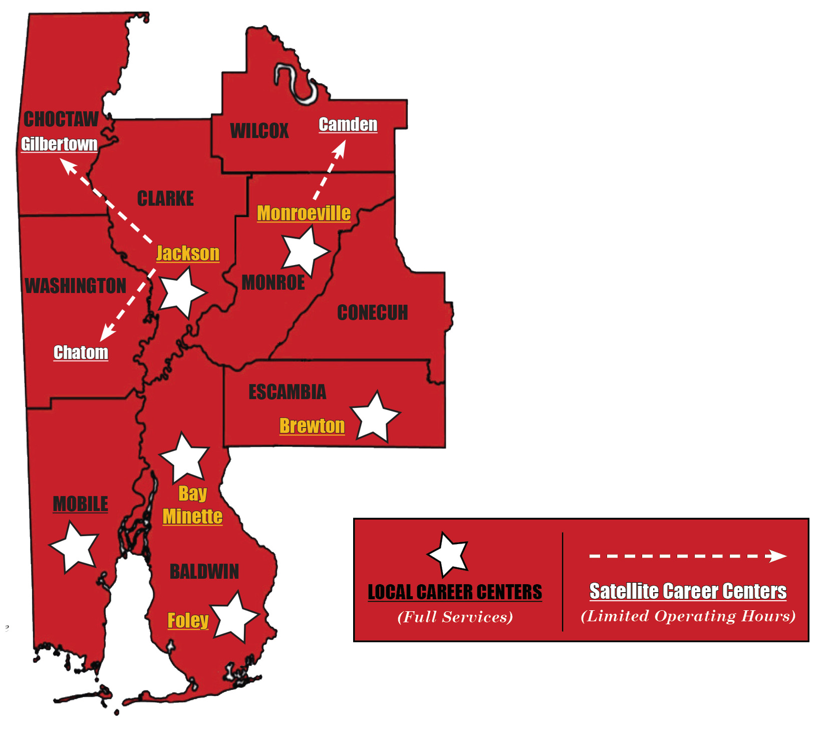 Alabama Career Centers Region 7