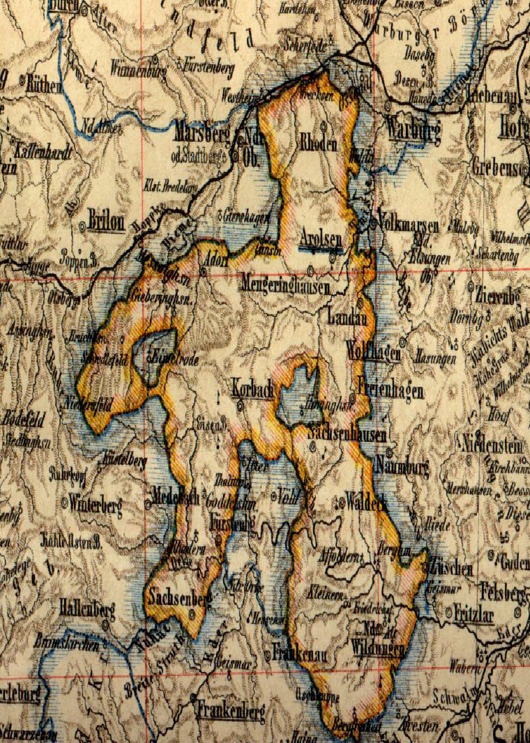 The Principality of Waldeck, Germany