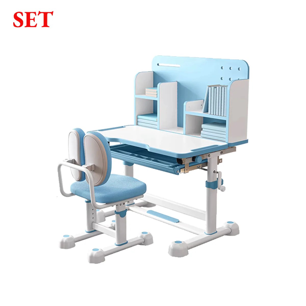 Sweekids Children's Ergonomic Adjustable Study Table & Chair Set ST340