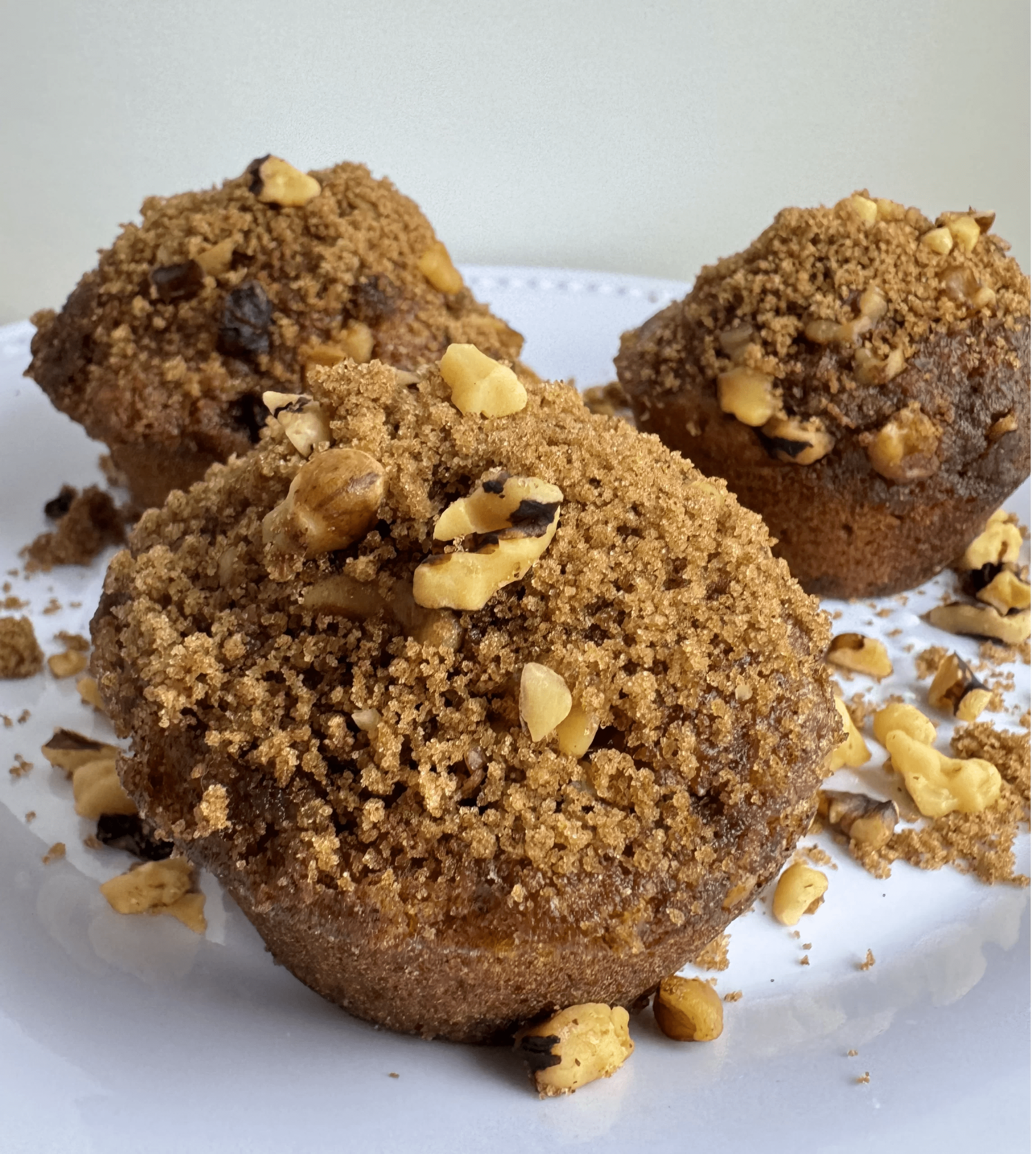 Applesauce Walnut Muffins Sweet and Savory Breads