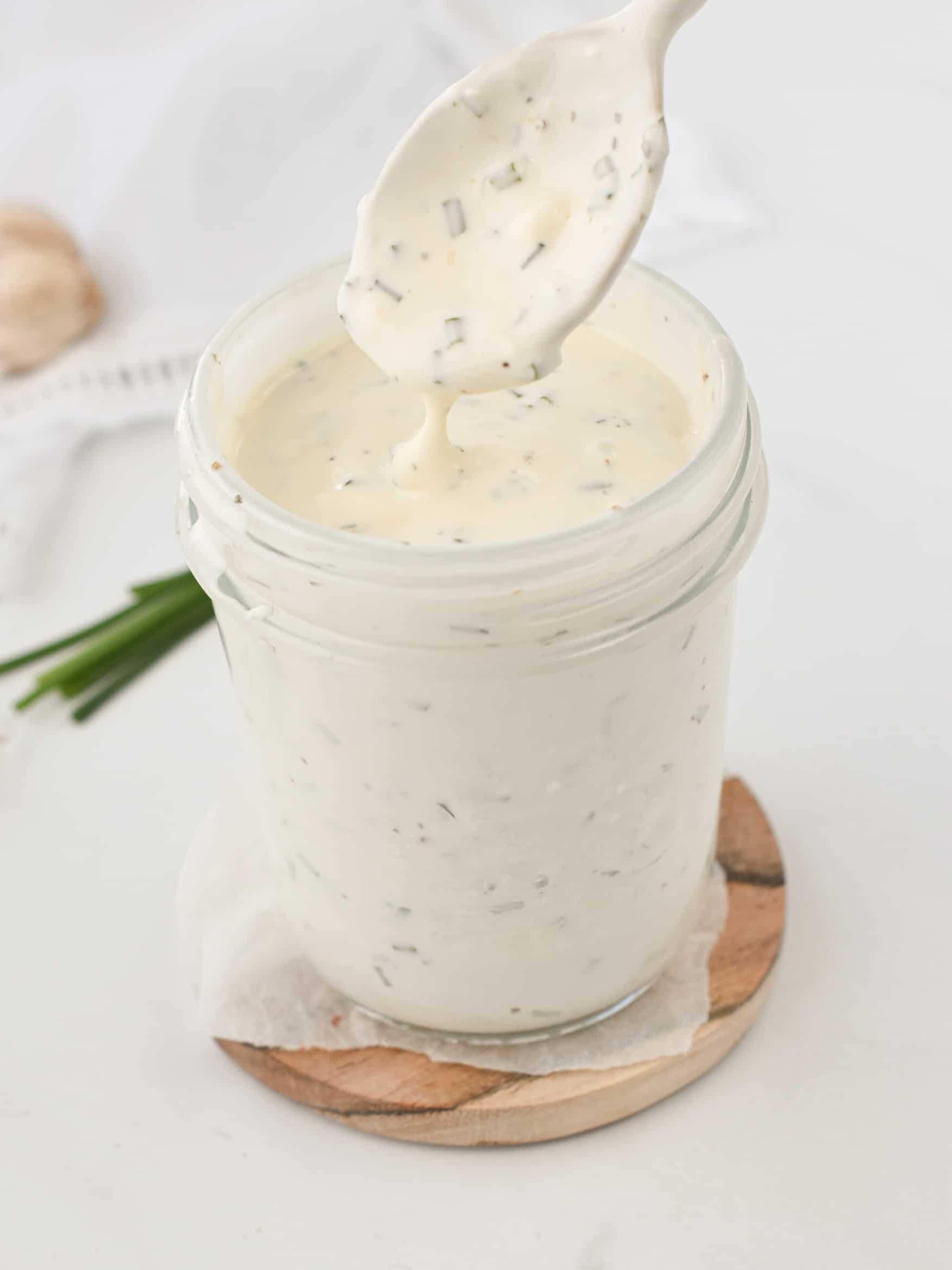 Keto Ranch Salad Dressing Sweetashoney SaH