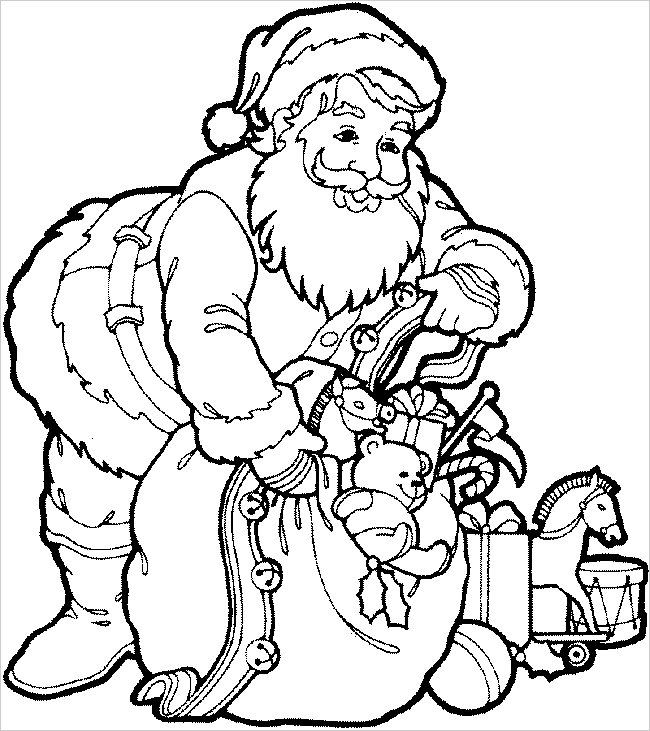 La fonction principale du père noël est de distribuer des cadeaux aux vous trouverez des milliers de dessins de fêtes à colorier et à imprimer. Coloriages De Noel Pere Noel Elfes Rennes Lutins