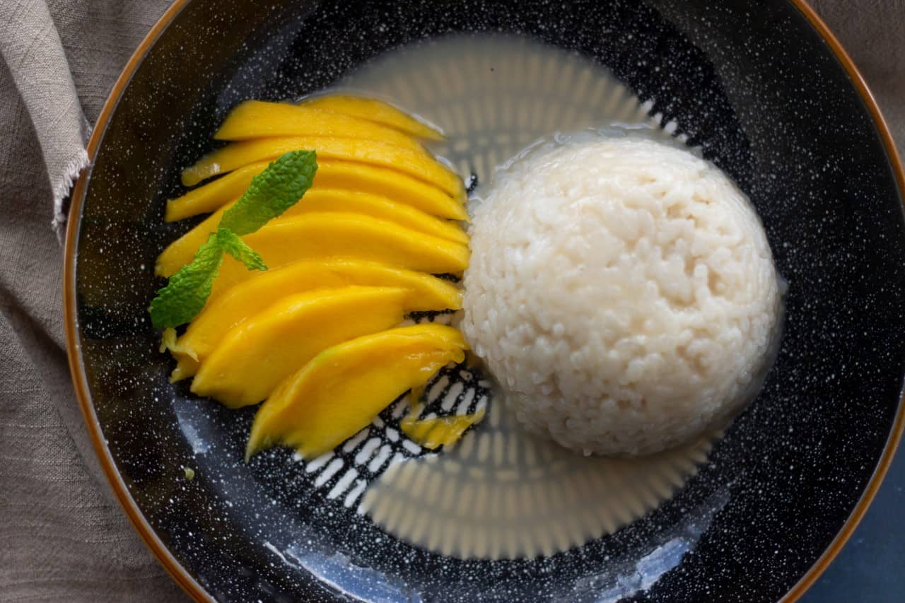 Mango Sticky Rice Recipe Coconut Cream Deporecipe.co