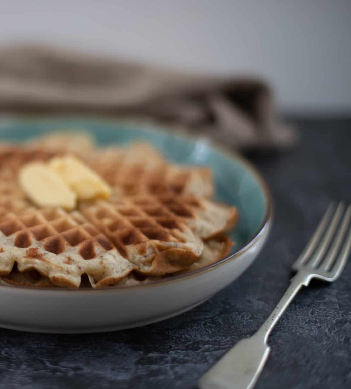 Easy Vegan Waffles Recipe, Quick and Delicious! Sweeter Than Oats
