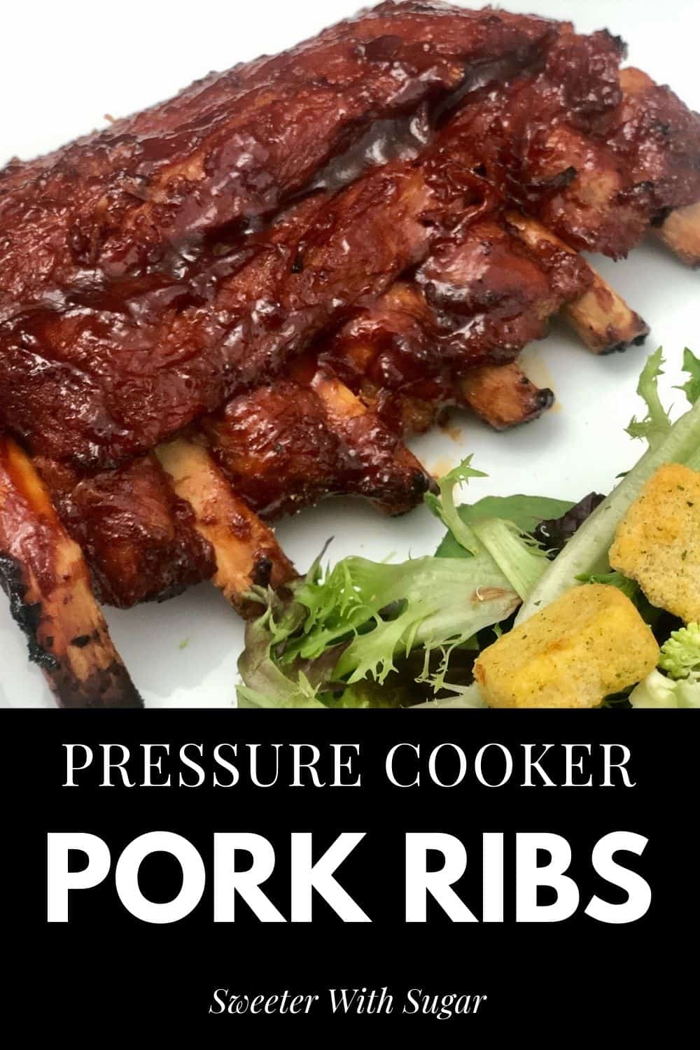 Pressure Cooker Pork Ribs